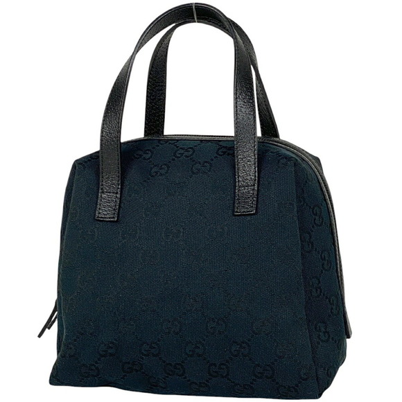 Gucci GG Canvas Pouch Handbag Black - Picture 1 of 5